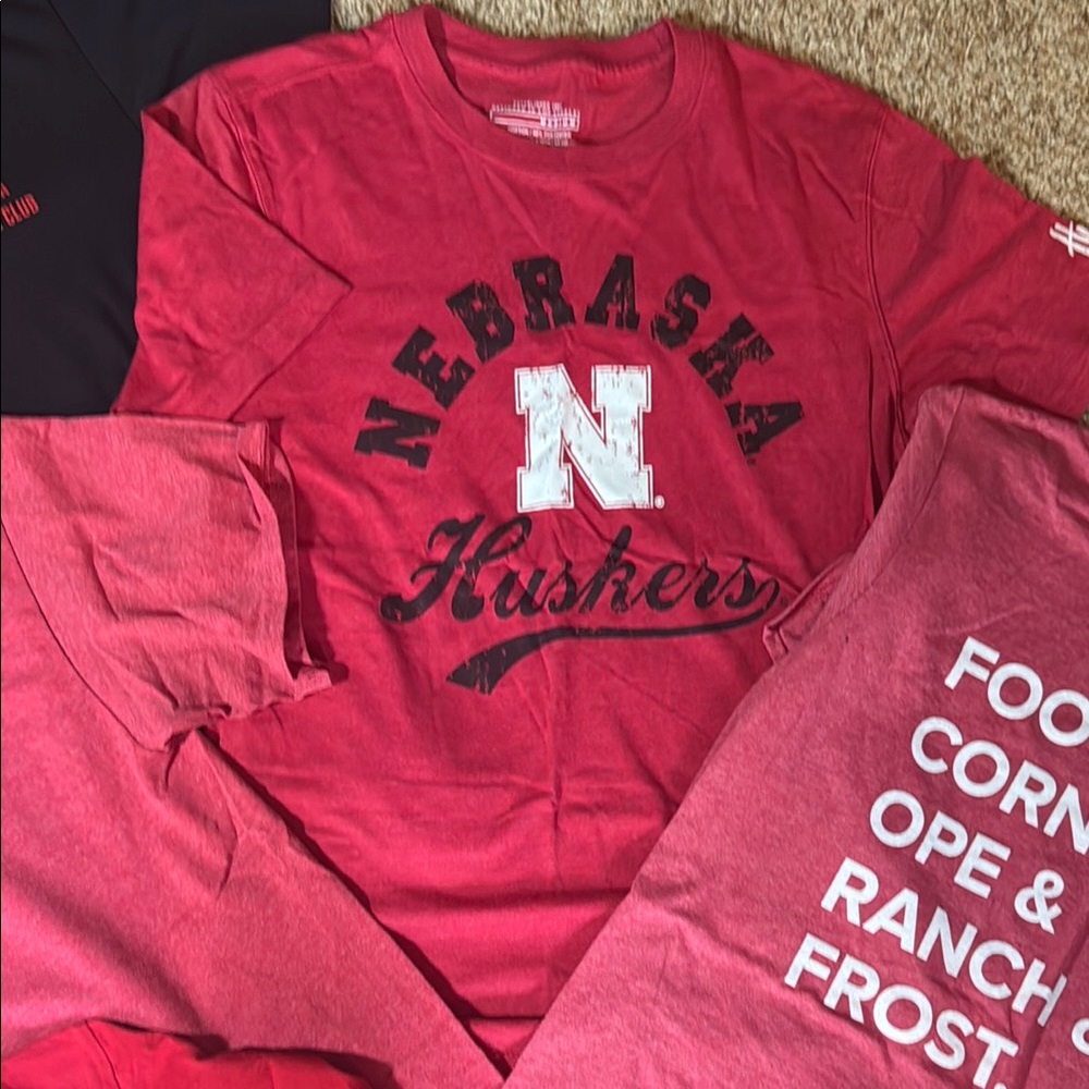 Adidas University of Nebraska Huskers Tees Collection - Picture 6 of 8